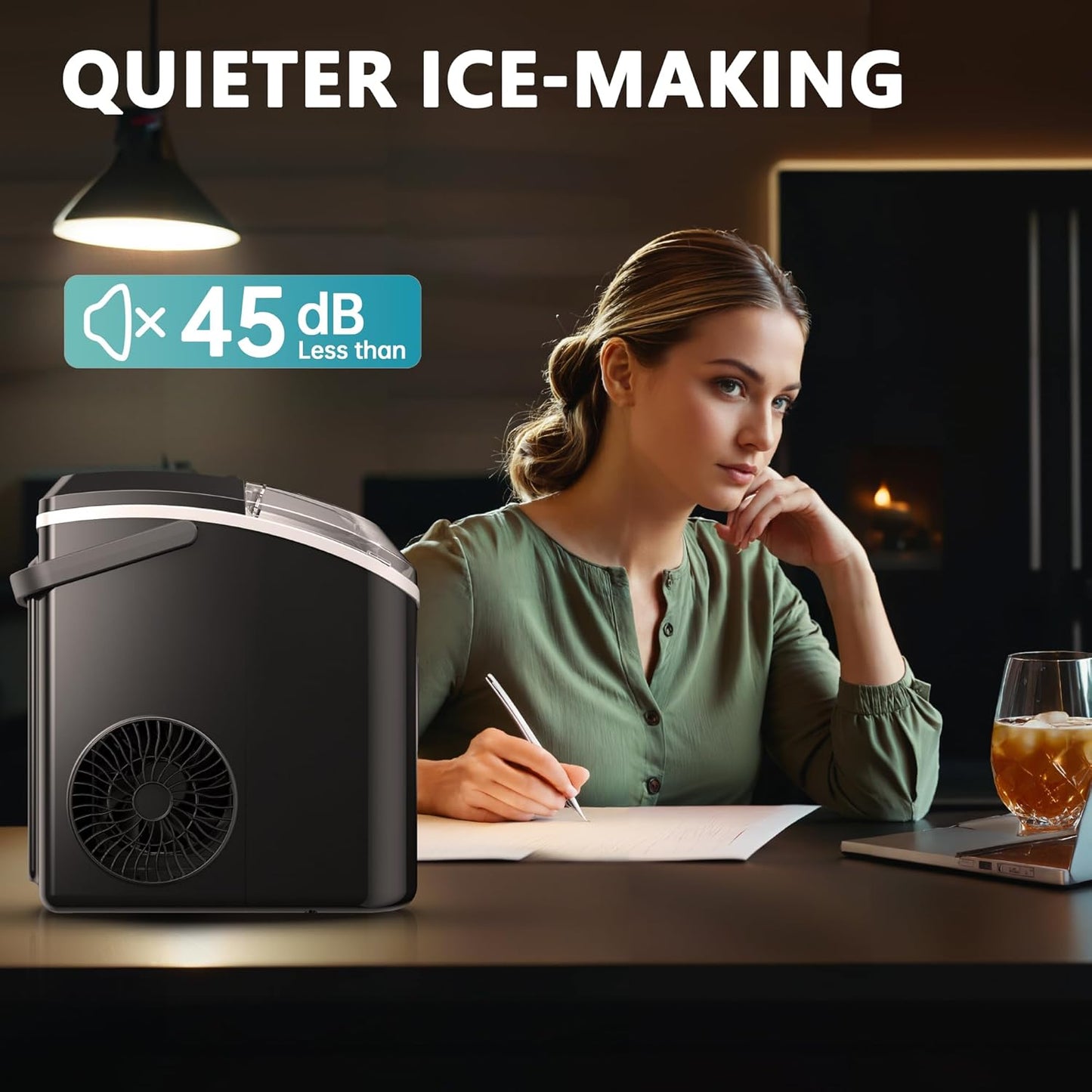 Nugget Ice Master Portable Maker