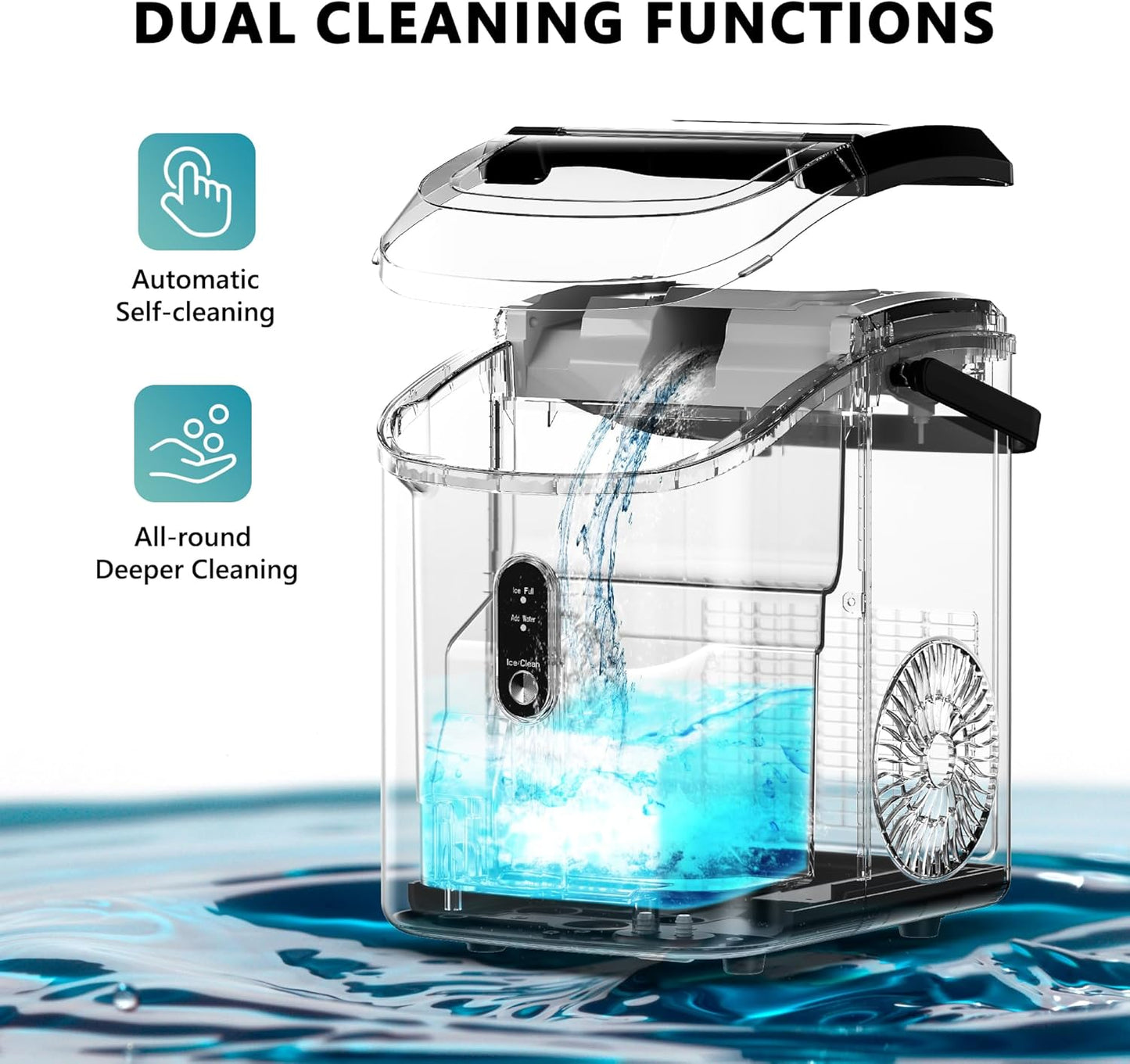 Nugget Ice Master Portable Maker