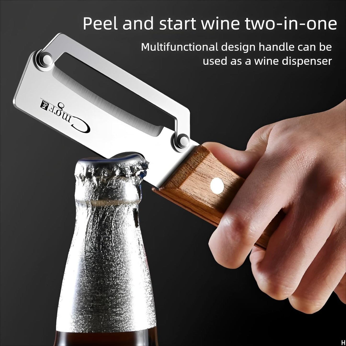 Everyday Wood Handle Peeler