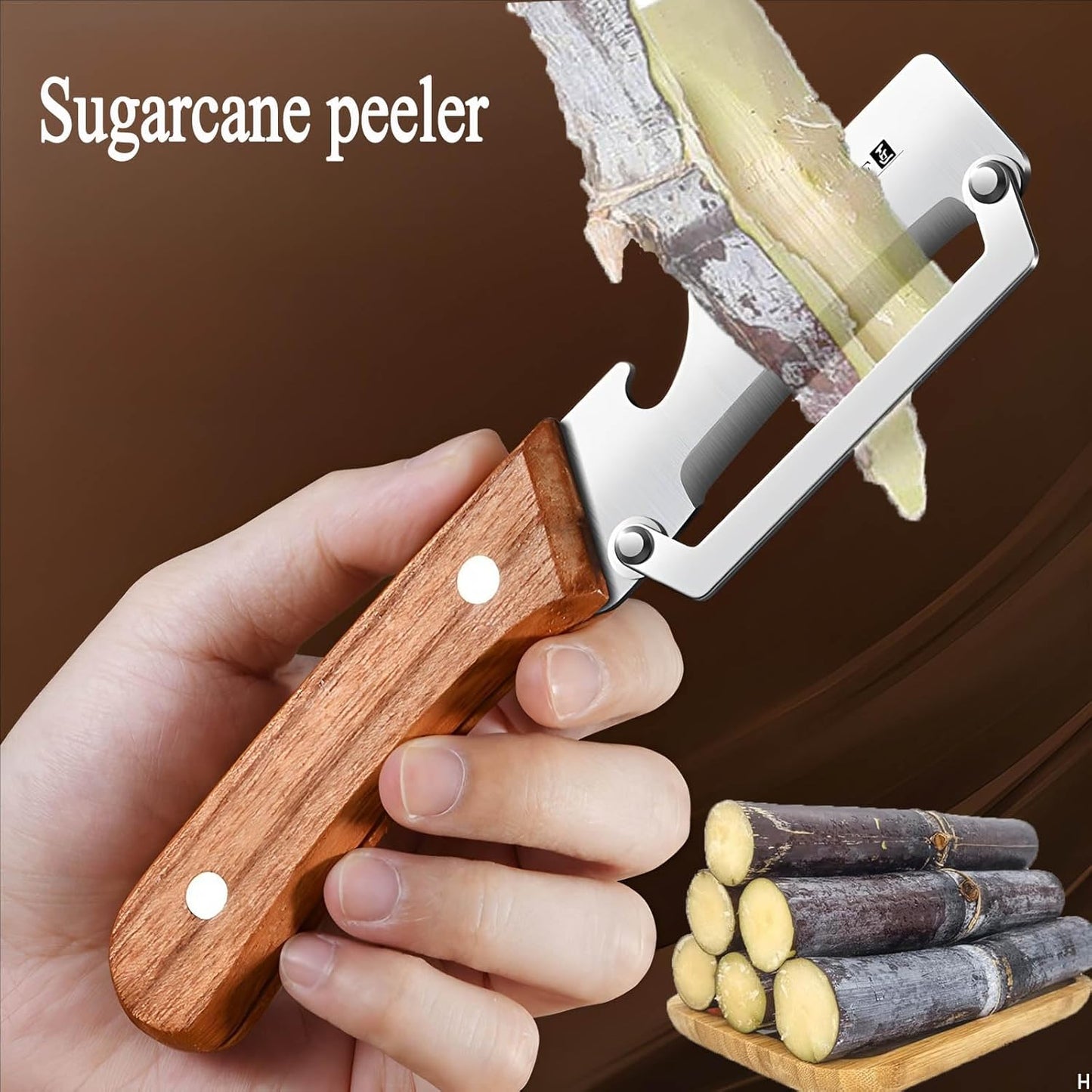 Everyday Wood Handle Peeler