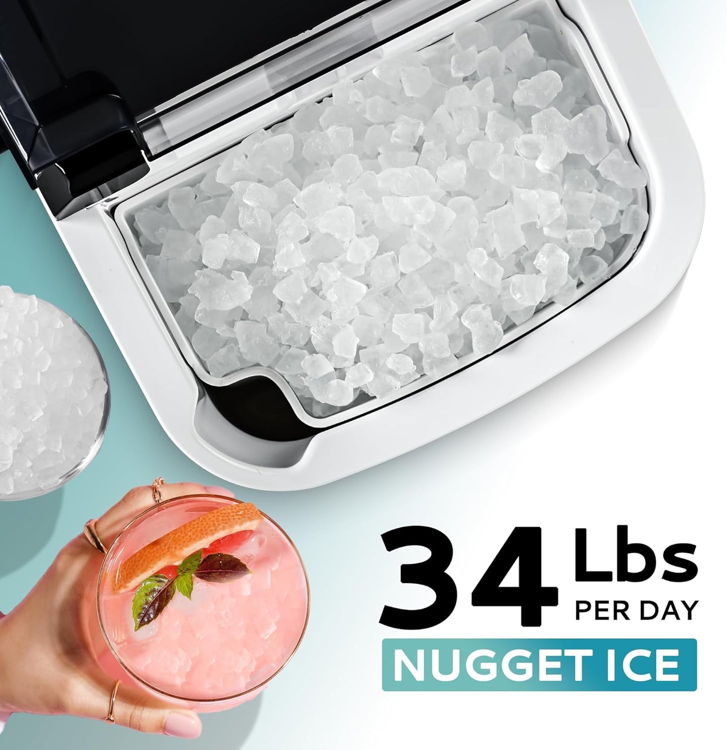 Nugget Ice Master Portable Maker