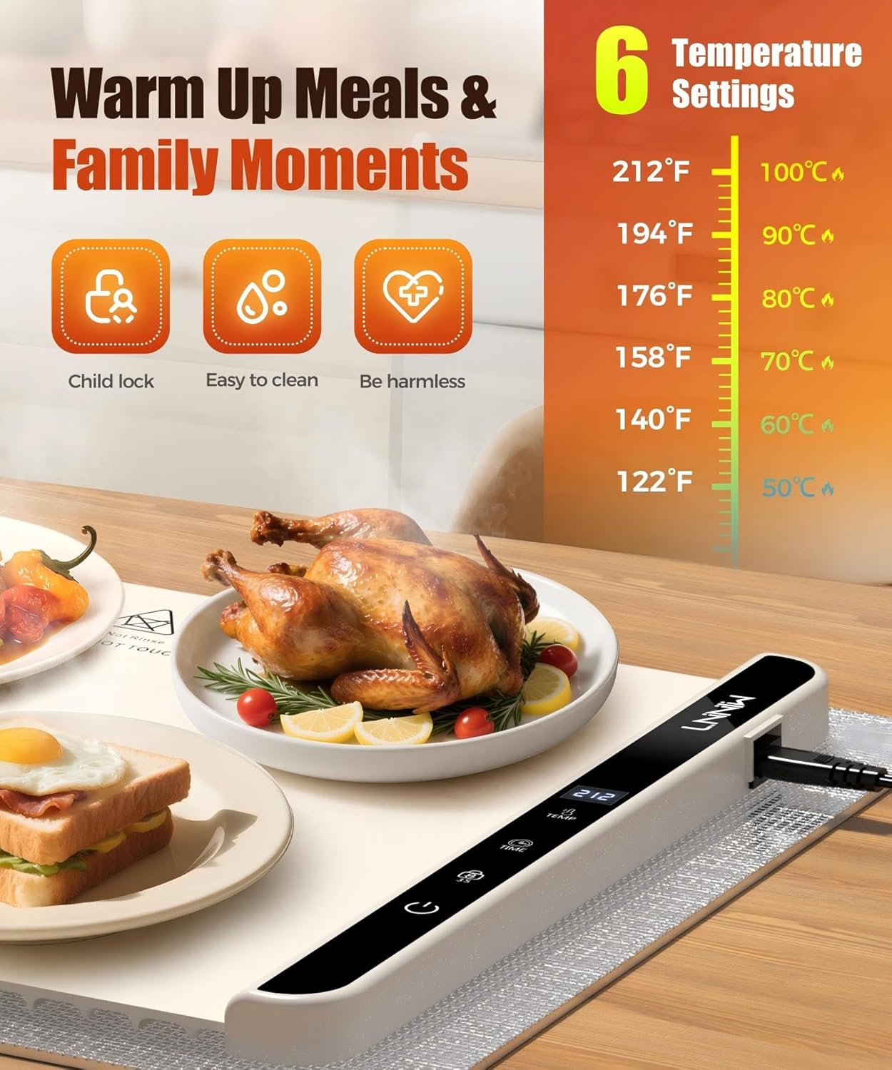 Everyday Buffet Food Warming Mat