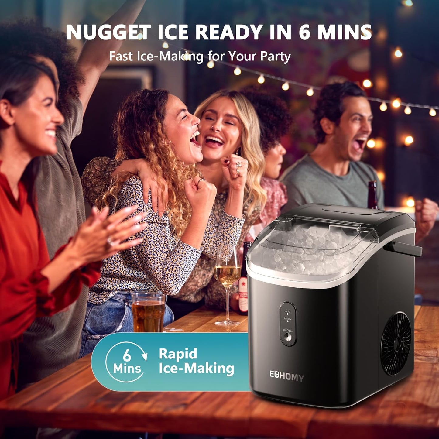 Nugget Ice Master Portable Maker
